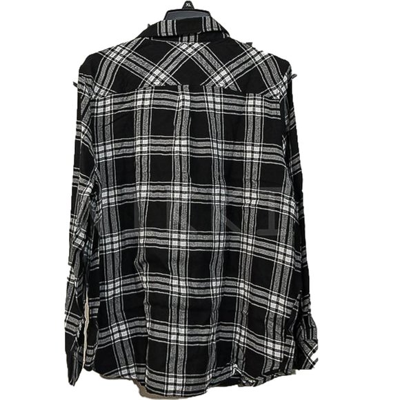 Brand new Well Worn Super Soft Cotton Blend Flannel Classic Plaid Shirt - Picture 4 of 7